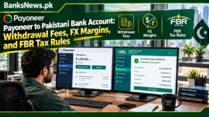 Payoneer to Pakistani Bank Account: Withdrawal Fees, FX Margins, and FBR Tax Rules