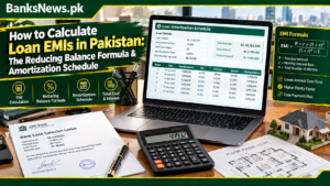 How to Calculate Loan EMIs in Pakistan: The Reducing Balance Formula & Amortization Schedule