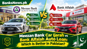 Meezan Bank Car Ijarah vs Bank Alfalah Auto Loan: Which Is Better in Pakistan?