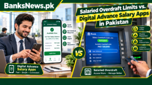Salaried Overdraft Limits vs. Digital Advance Salary Apps in Pakistan